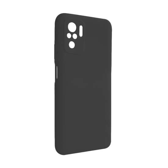 Capa de Silicone com Moldura de Câmera para Xiaomi Note 10s/10 4g Preto